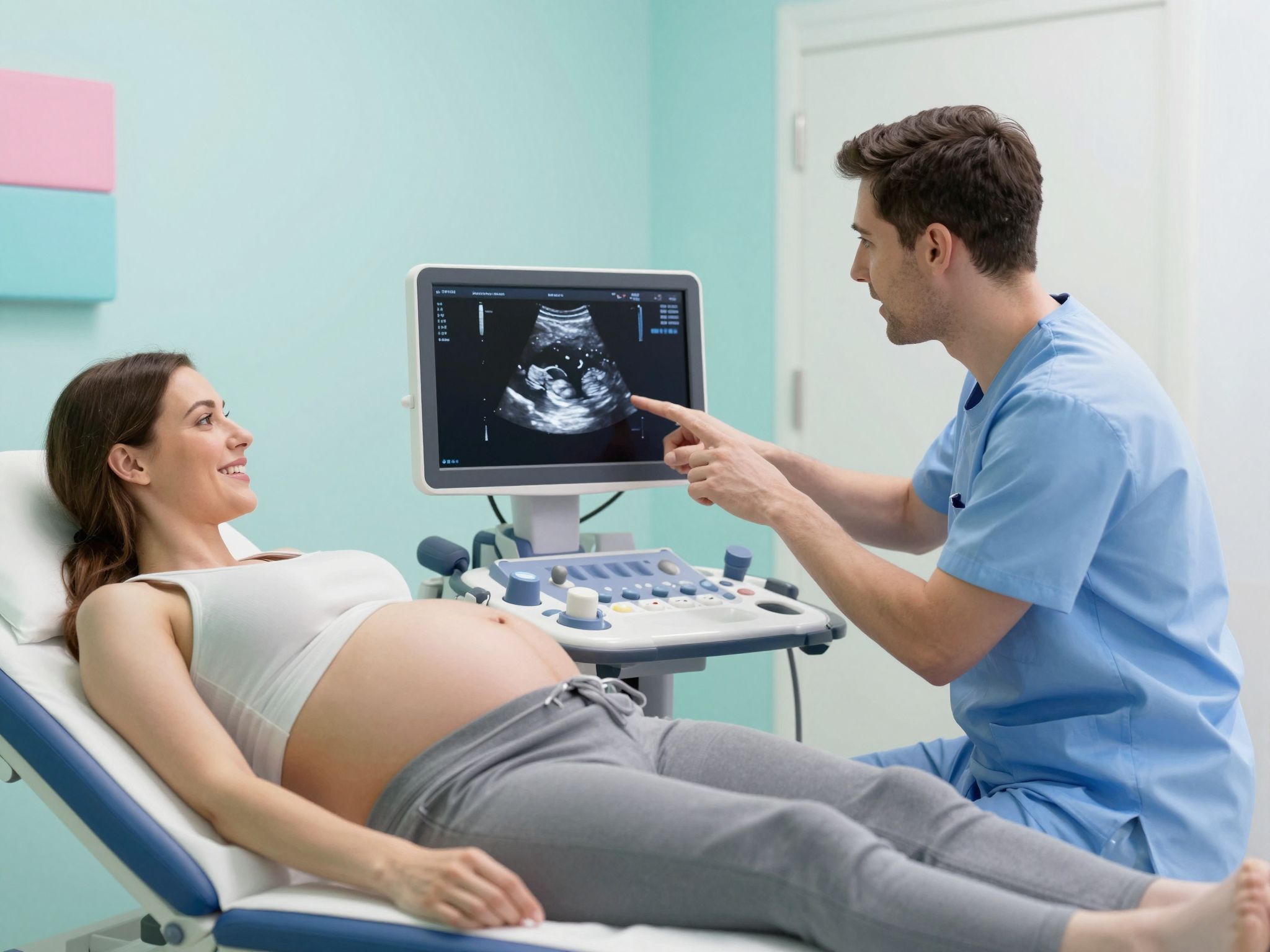 A magzati szív már hetekkel a születés előtt ver.