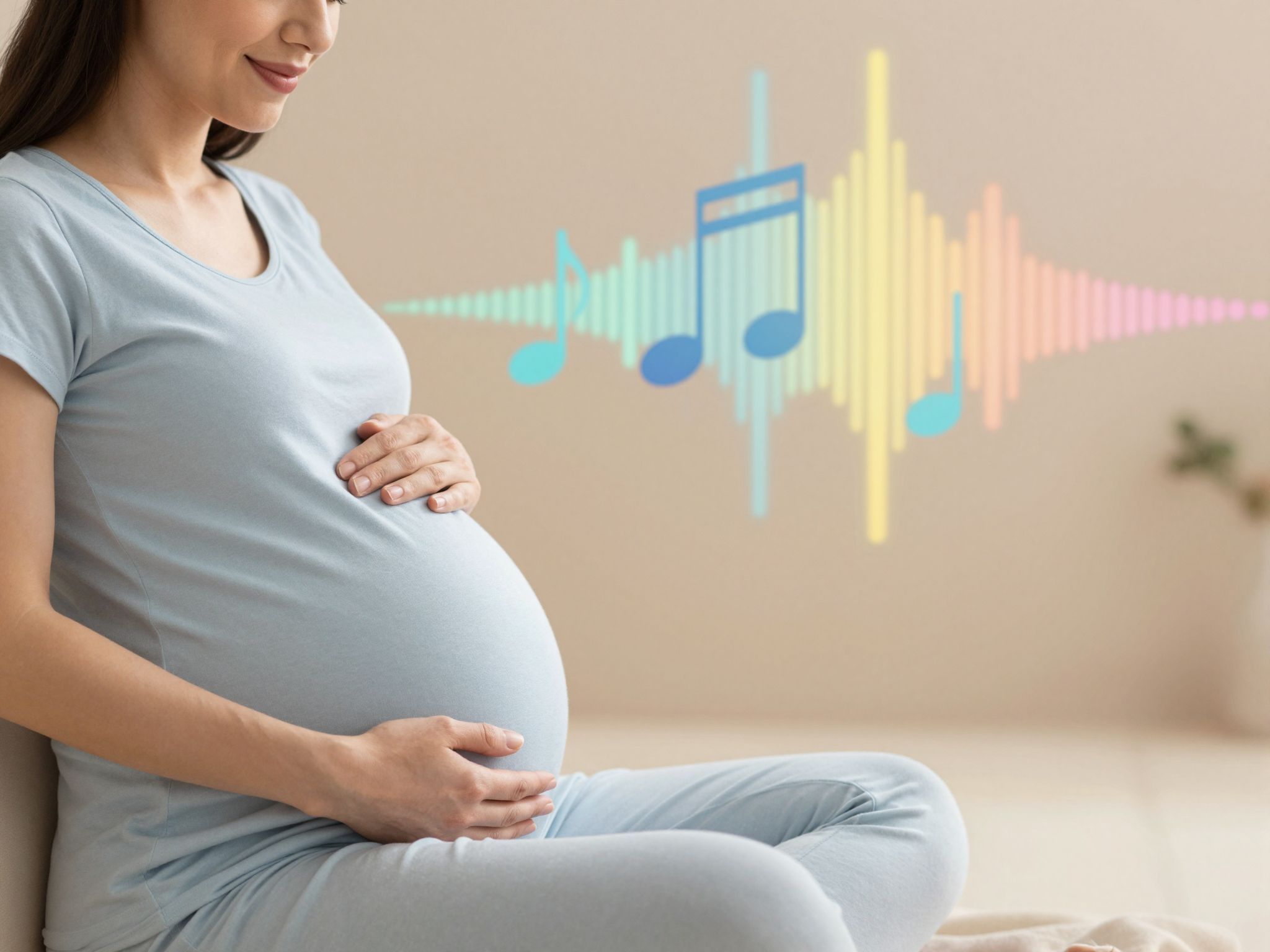 A magzati hallás már a terhesség korai szakaszában kialakul.