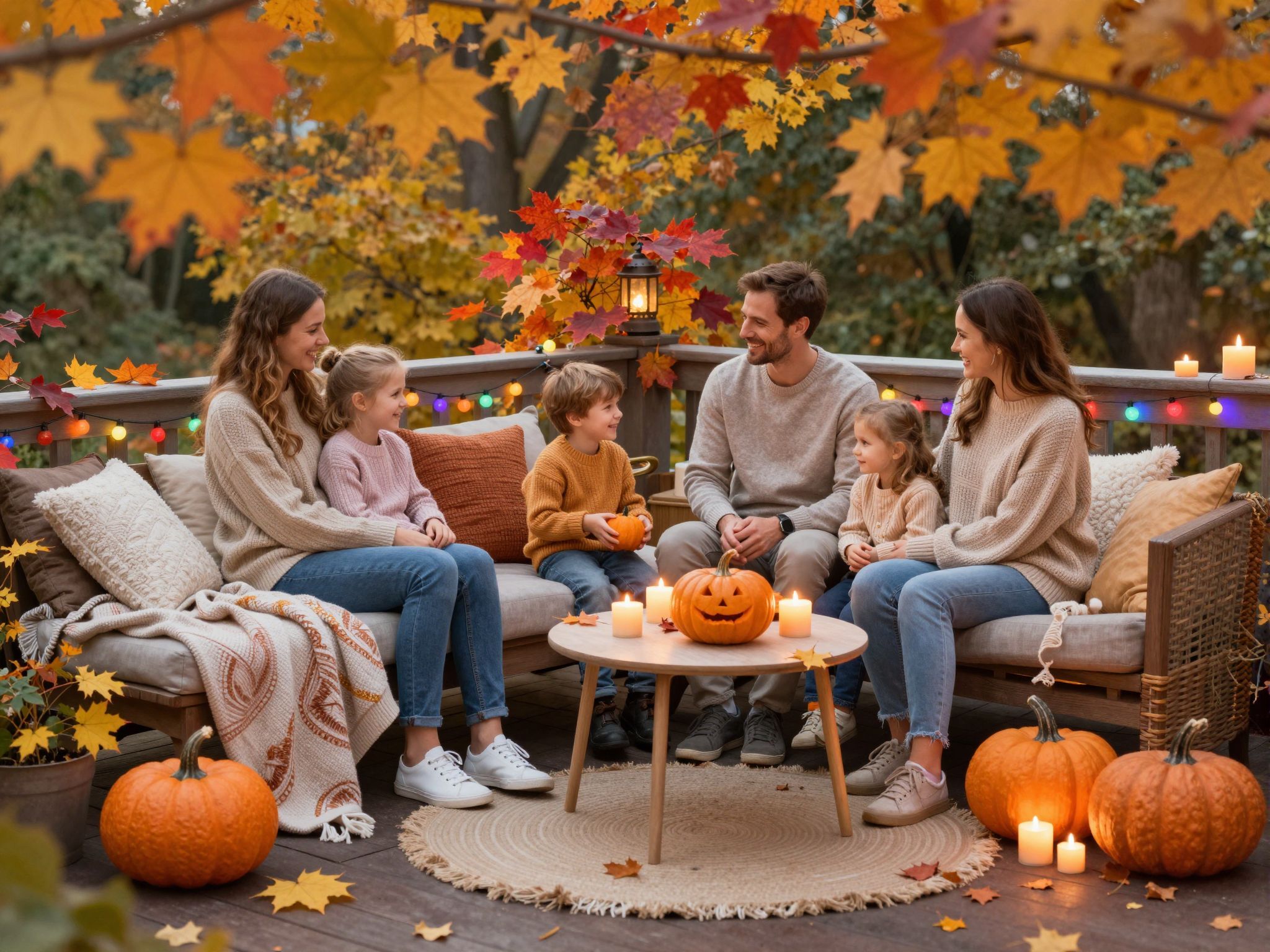 A mécsesek melege és a fényfüzérek varázsa összeköt.