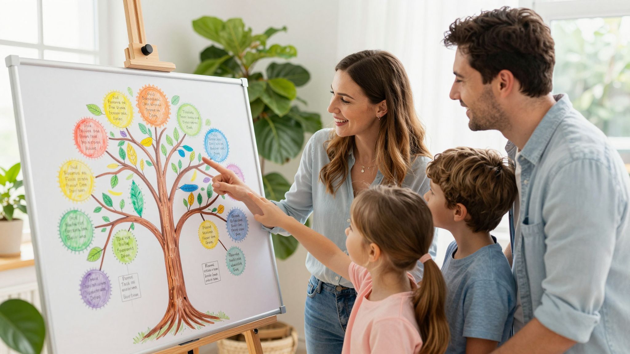 A rokonsági térkép segít megérteni a családi kapcsolatok bonyolultságát.