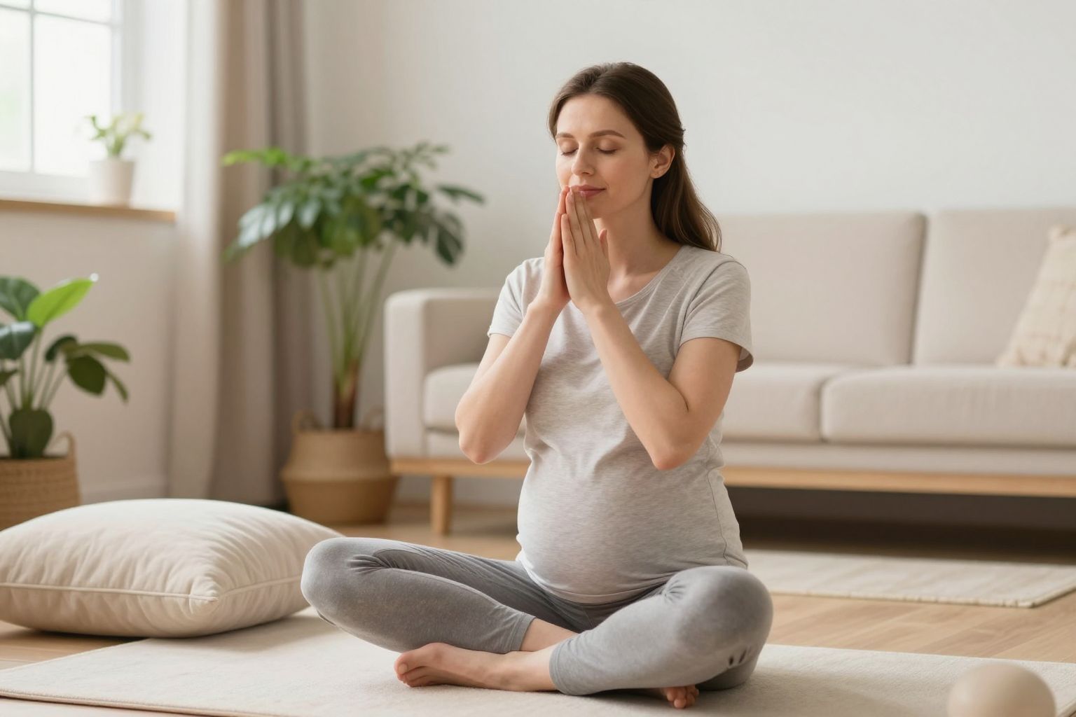 A stressz csökkentése elősegíti a természetes szülést.