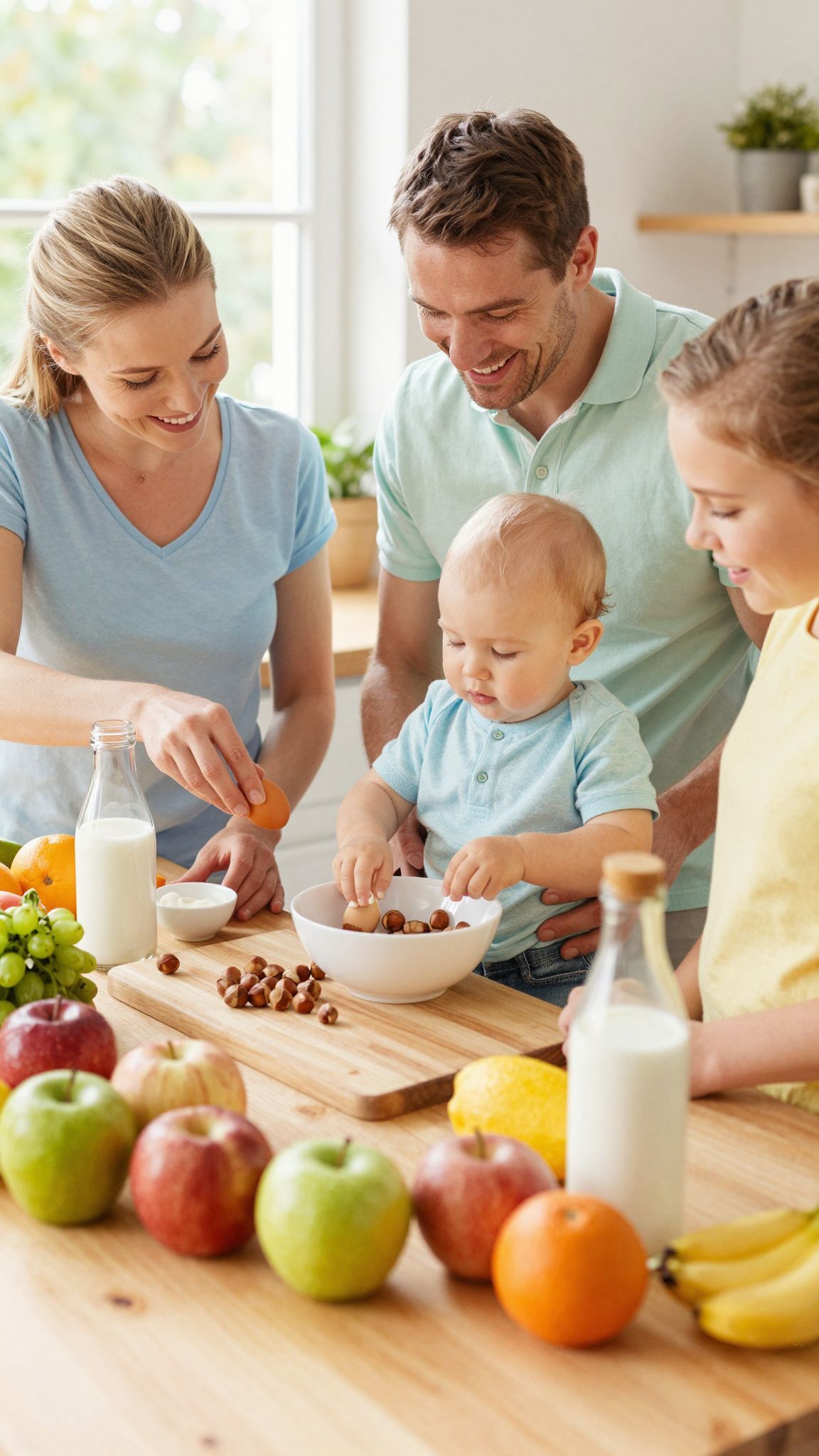 A mogyoró korai bevezetése csökkentheti az allergia kockázatát.