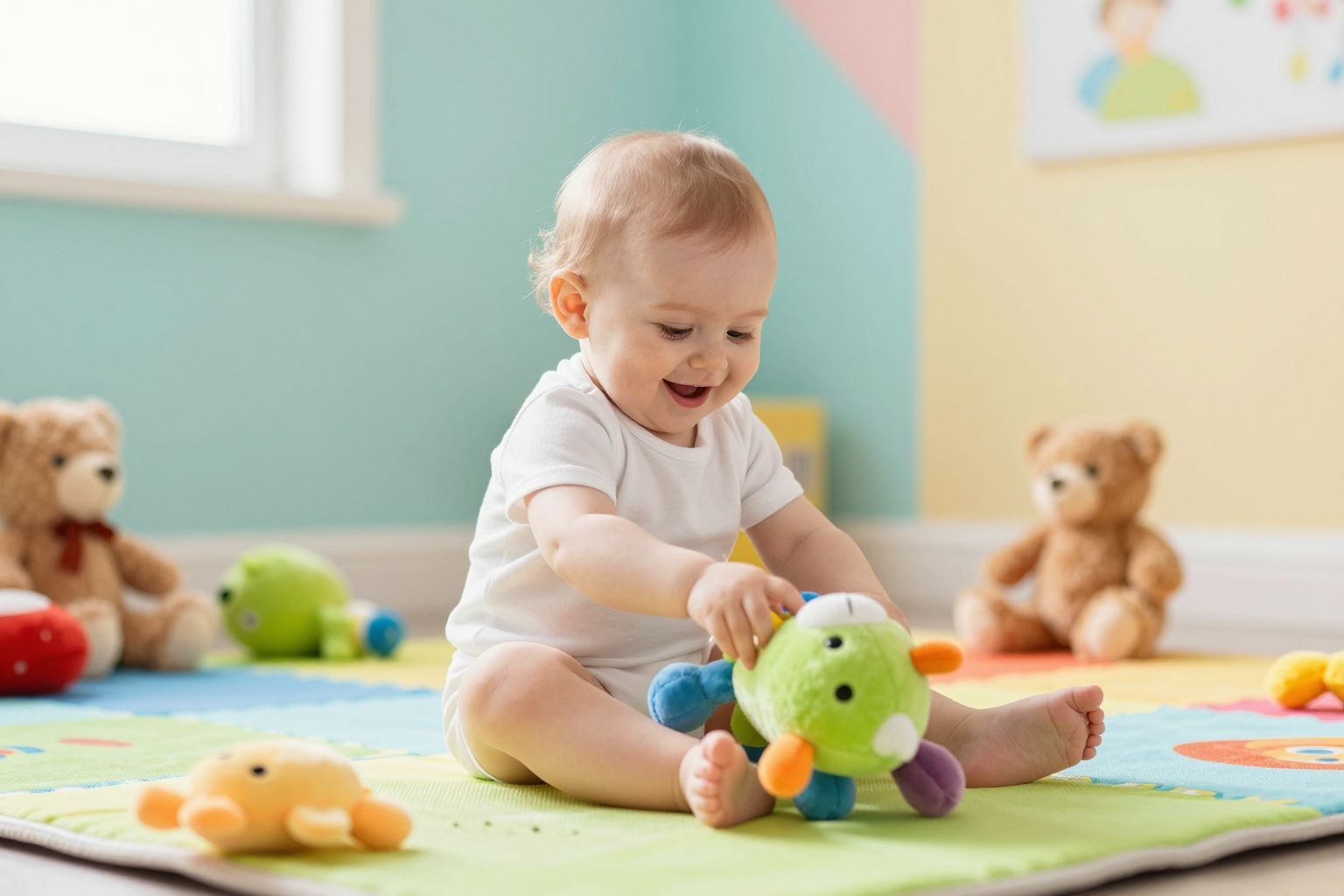 A mozgásfejlődés serkenti a kognitív képességek fejlődését.