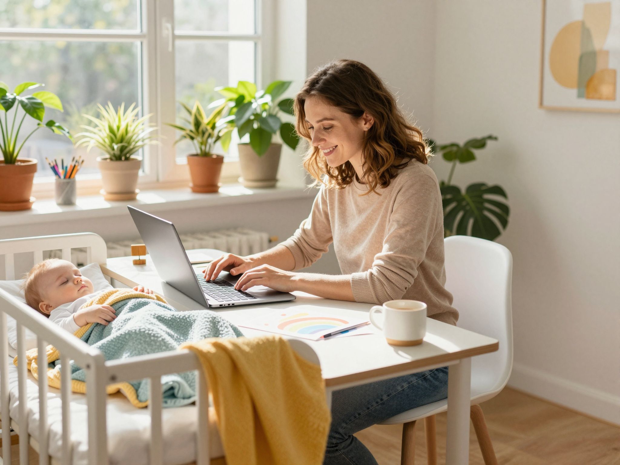A napirend rugalmassága segíti a baba jobb alvását.