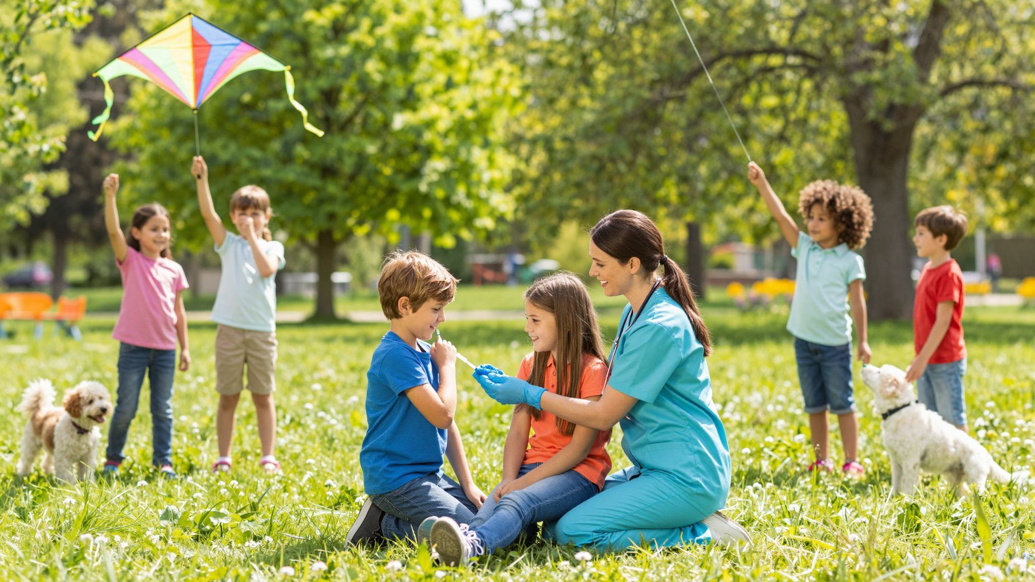A nyájimmunitás csökkenti a vírus terjedését a közösségben.