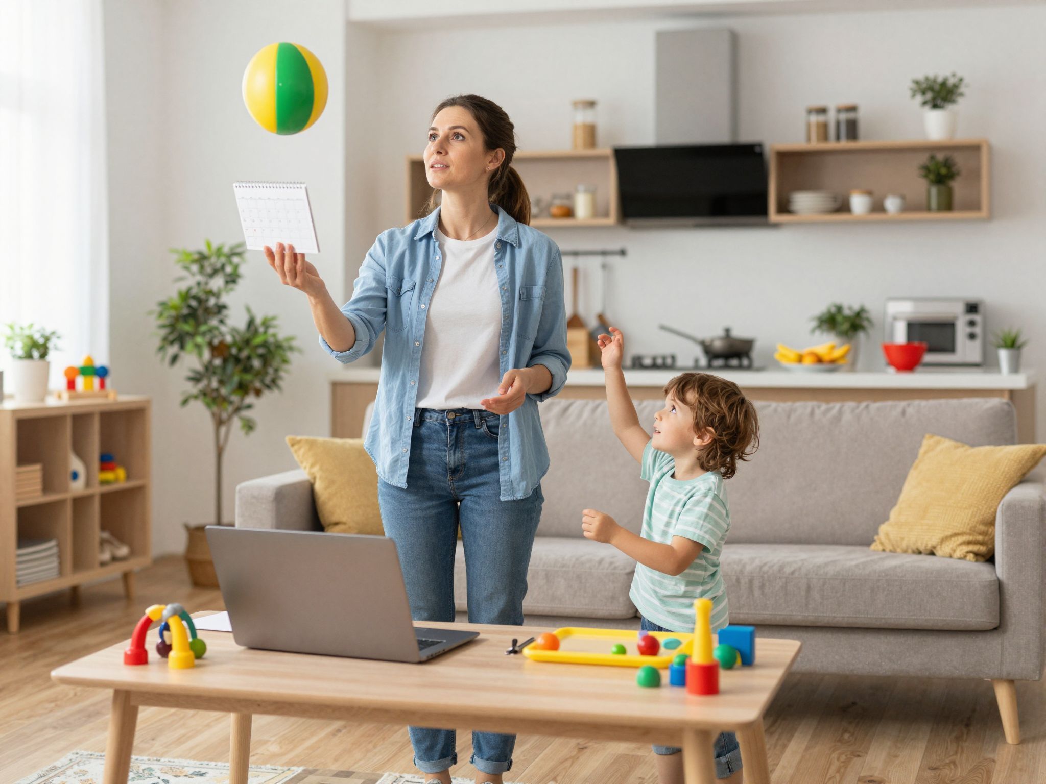 A családi életben a tervezés és koordináció létfontosságú.