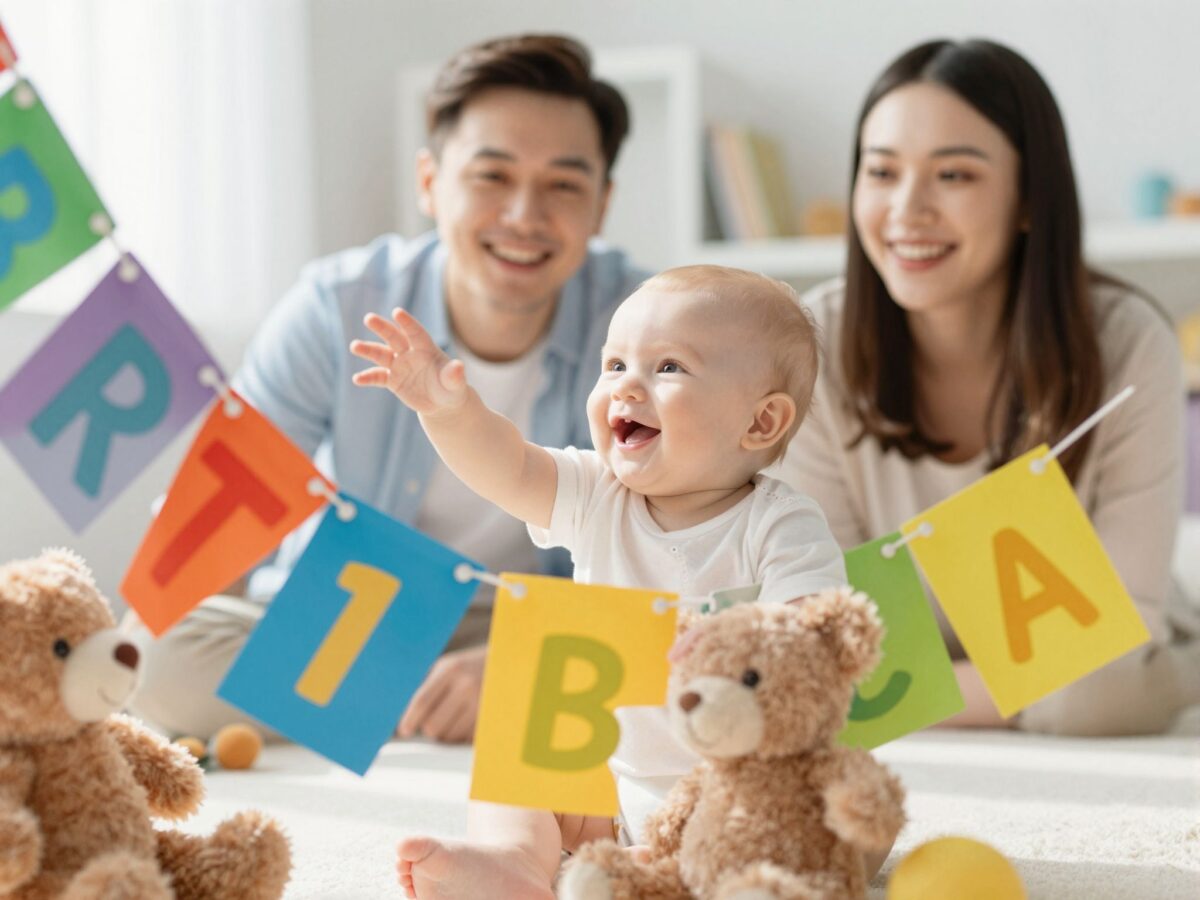 A saját név felismerése: Egy fontos mérföldkő a baba életében