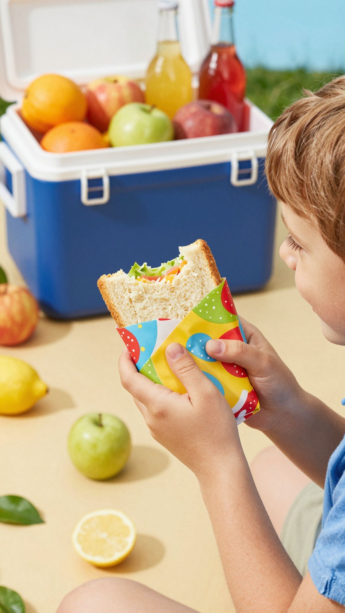 A megfelelő csomagolás megőrzi a szendvics frissességét.