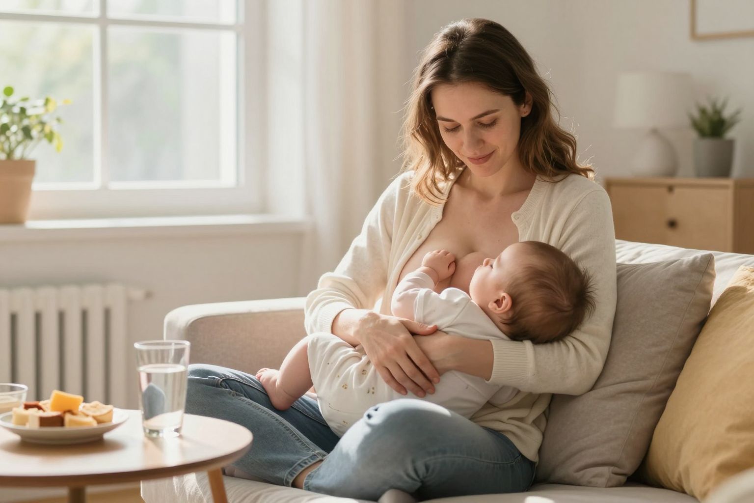 A szoptatás alatt az alkohol mértéke fontos tényező.