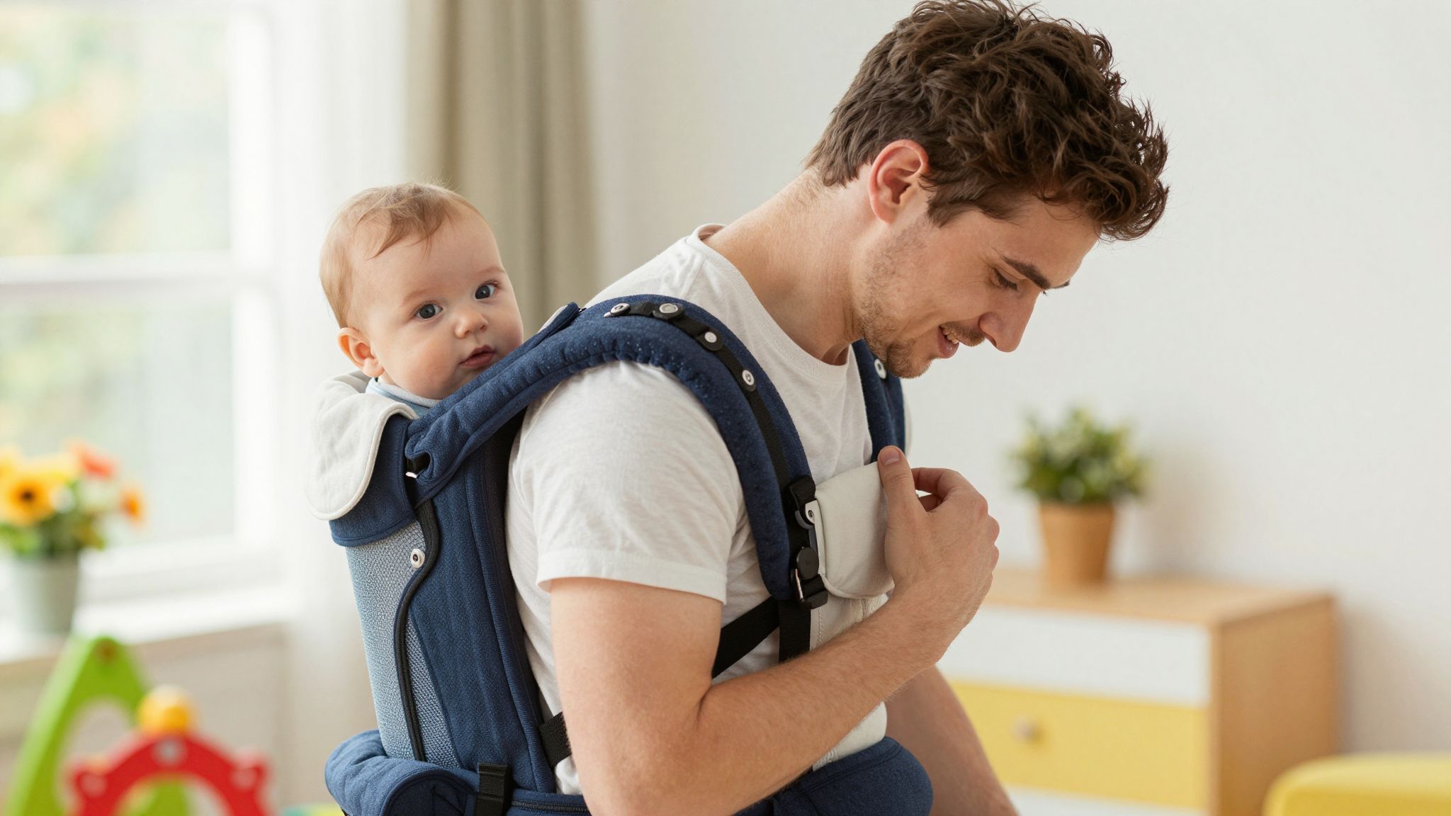 A szülők testtartása is hatással van a baba fejlődésére.