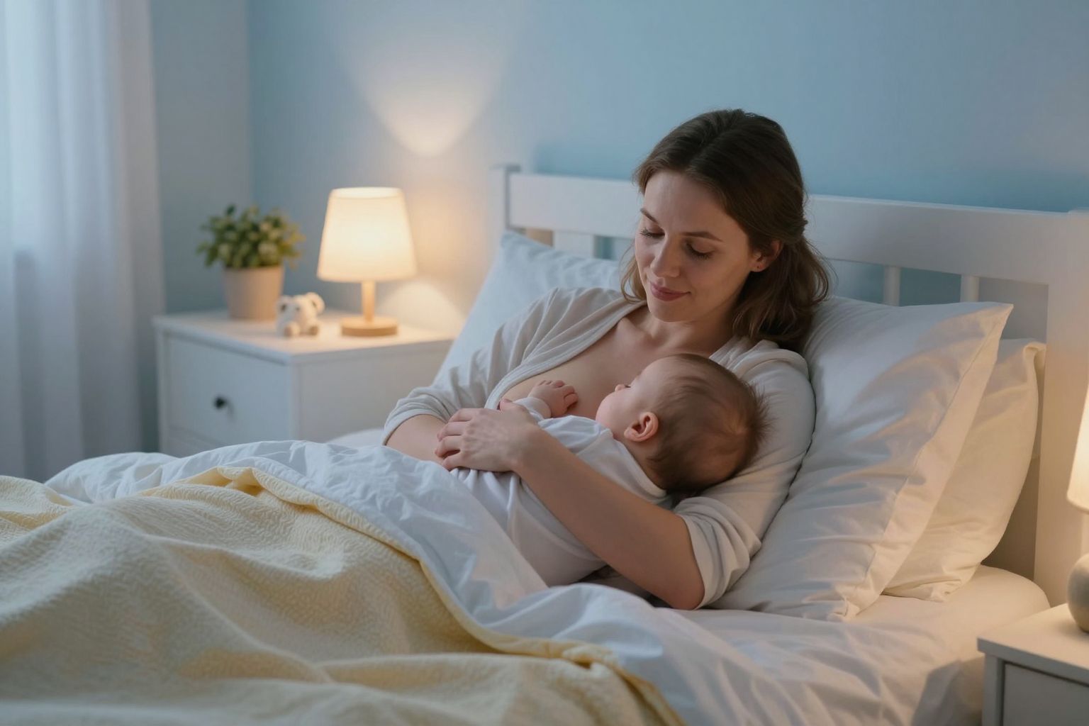 A közös alvás erősíti a szülő-gyerek kötődést.