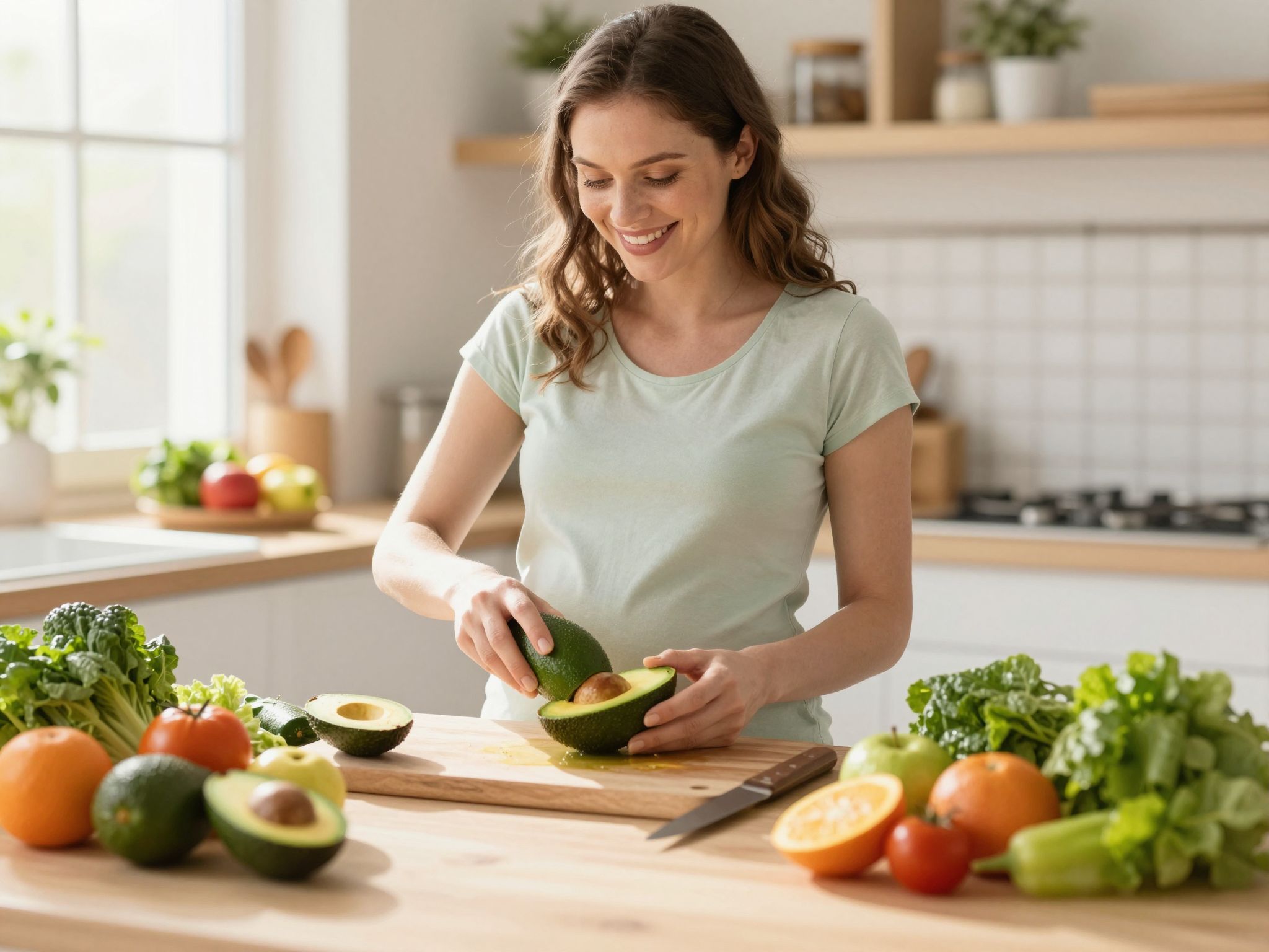 Az avokádó omega-3 zsírsavai támogatják a magzat agyfejlődését.