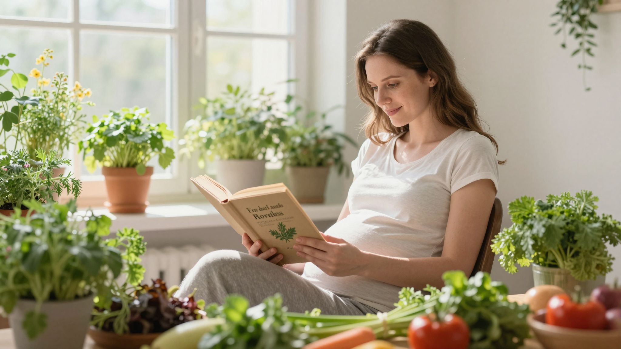 A gyógyfüvek támogathatják a szülés természetes lefolyását.