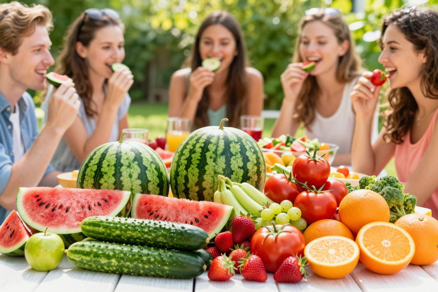 A görögdinnye legmagasabb víztartalmú gyümölcs, 92%-os!