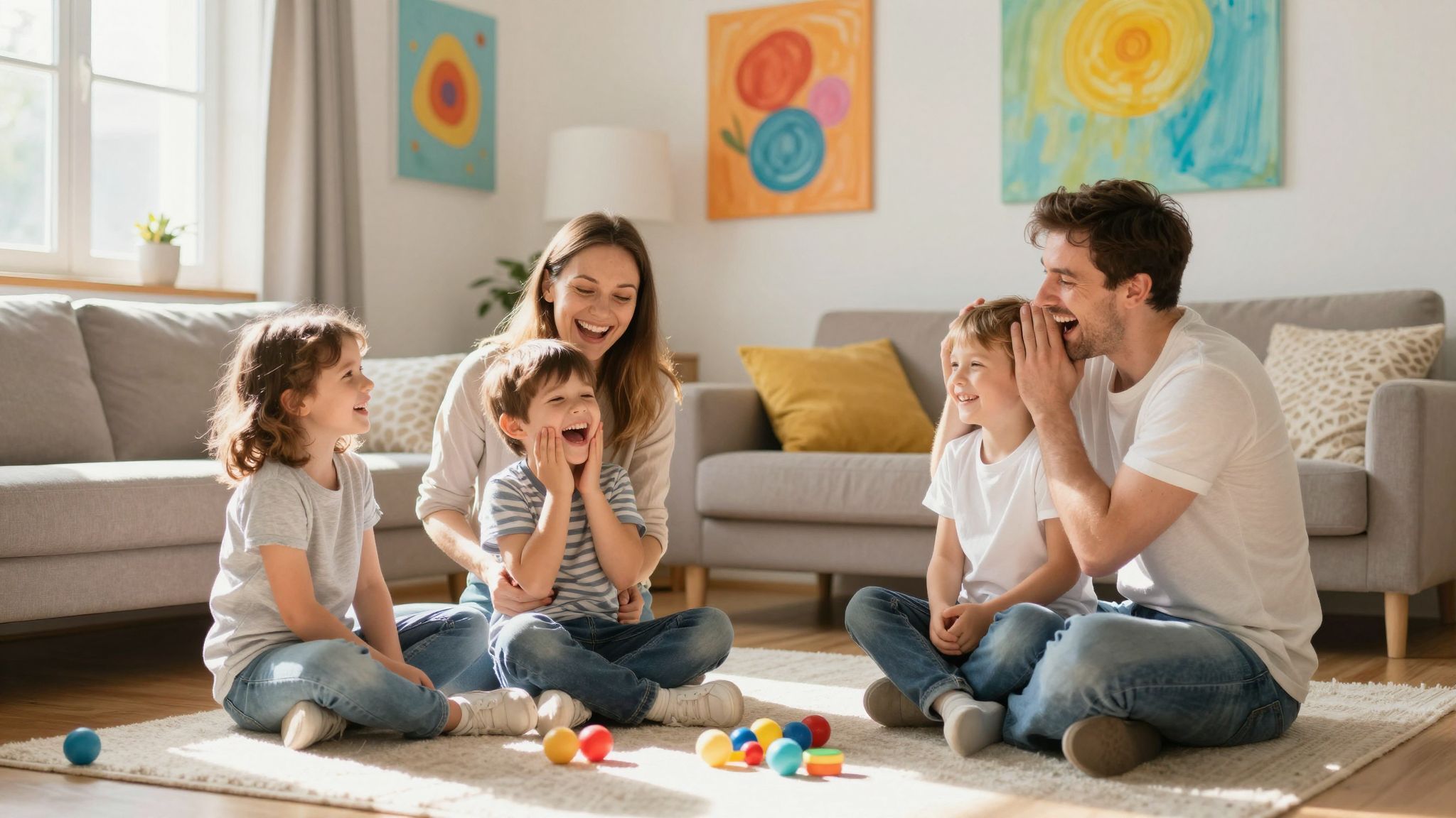 A humor segít enyhíteni a gyerekek feszültségét.