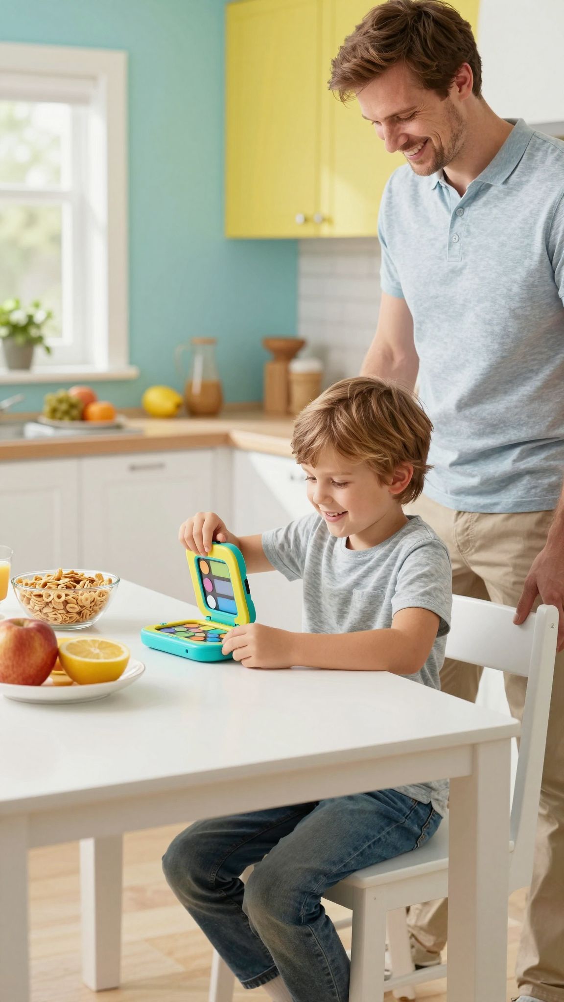 A vizuális időzítők segítik a gyerekek időérzékét.