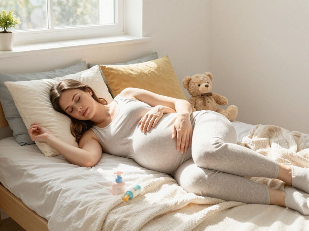 Alvás terhesség alatt: a legjobb és a kerülendő alvópózok a 9 hónap során