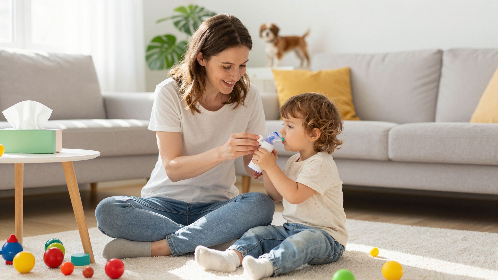 Az orrszívás különösen fontos csecsemők esetében.