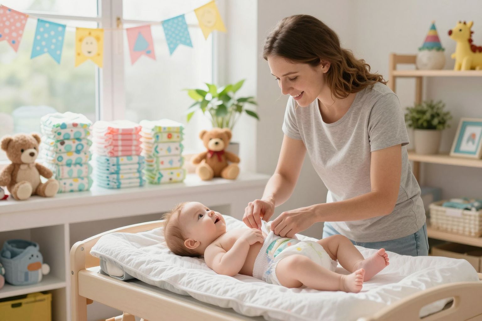 A mosható pelenkák anyagai különböző nedvszívó képességűek.