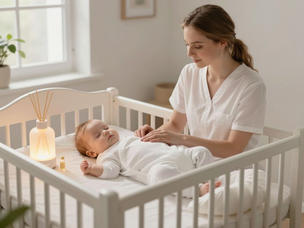 Aromaterápia babáknak: hogyan segíthetnek az illóolajok a nyugodt alvásban?