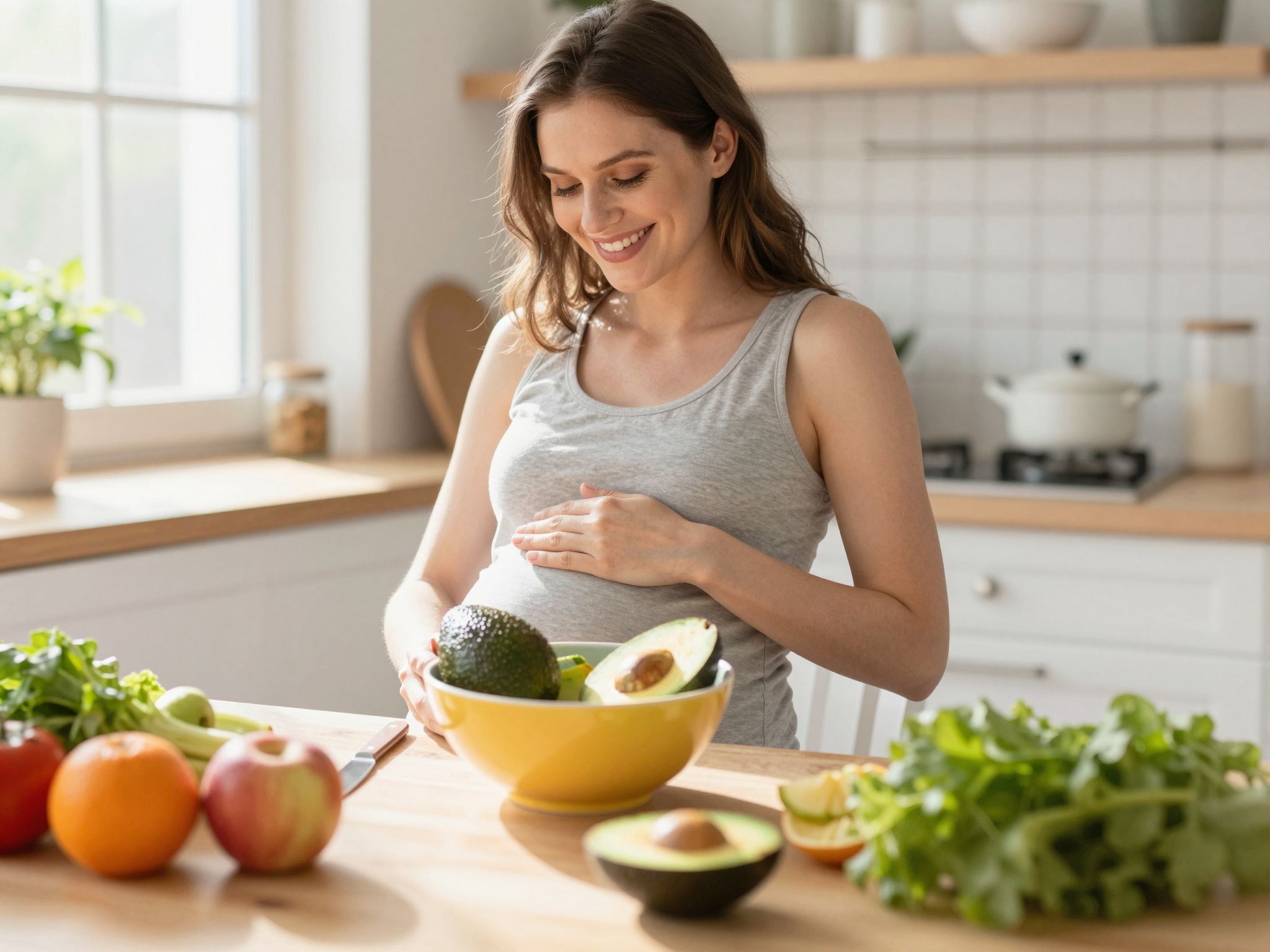 Az avokádó omega-3 zsírsavai javítják a kismama hangulatát.