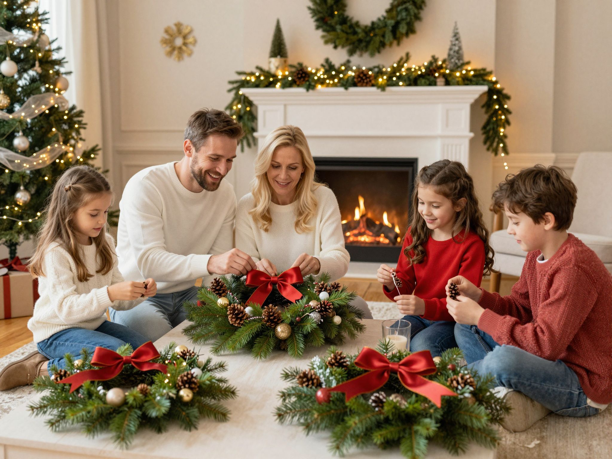 Az adventi koszorú személyre szabása kreatív önkifejezés.
