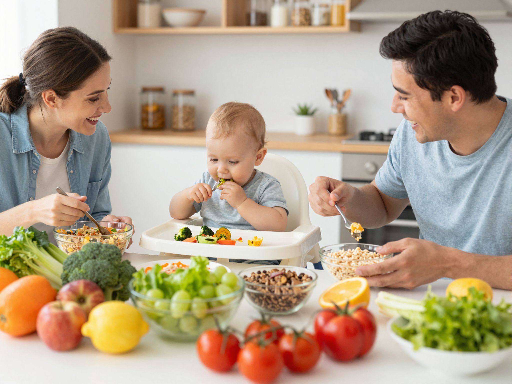 A BLW segíti az étkezési önállóság fejlődését.