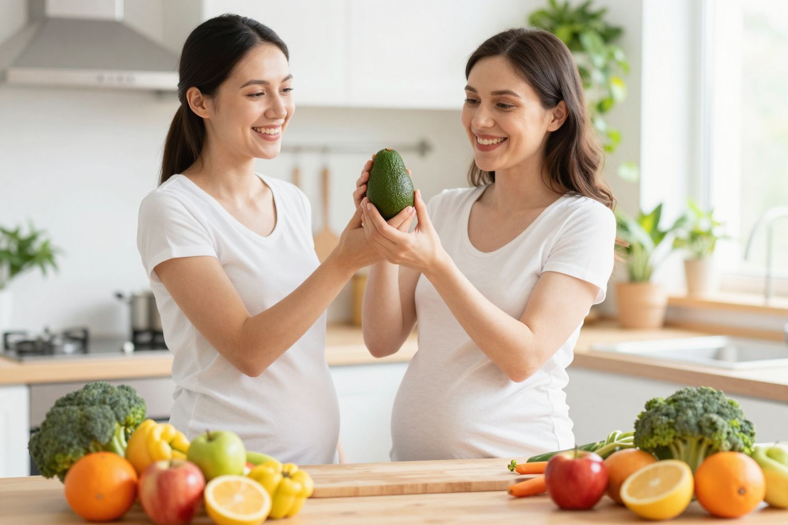 Az avokádó rostjai segítik a terhes nők emésztését.