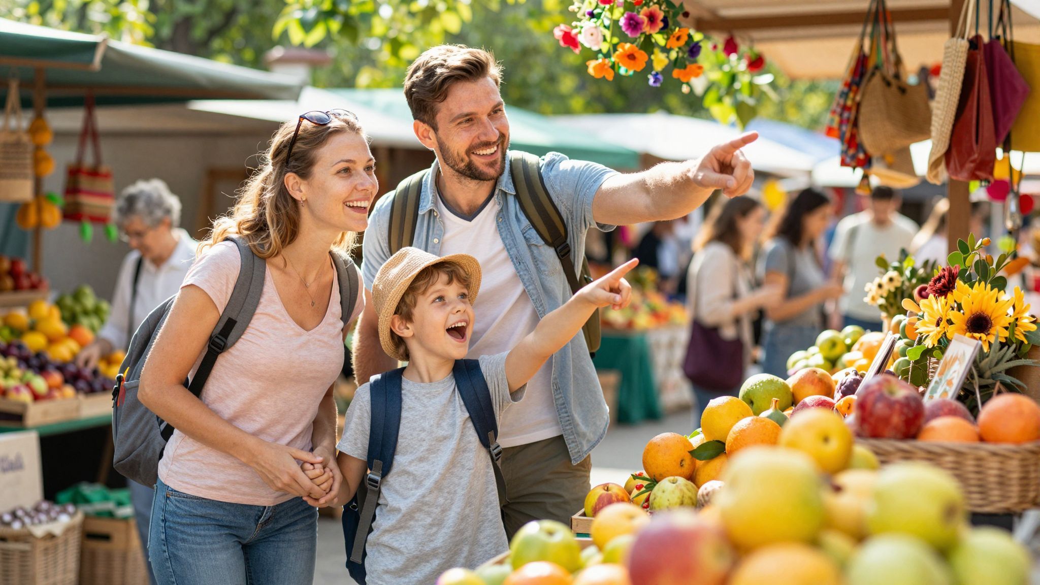 Az utazás örök emlékeket és élményeket teremt a gyereknek.