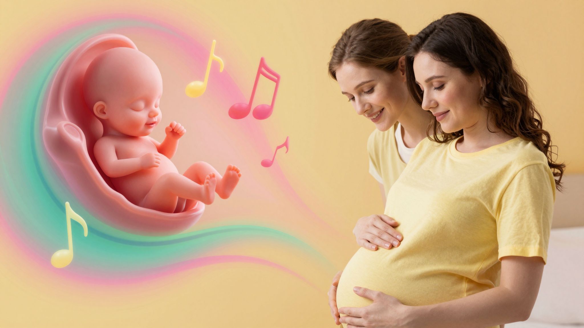 A méhen belüli érintések segítik a testtudat fejlődését.