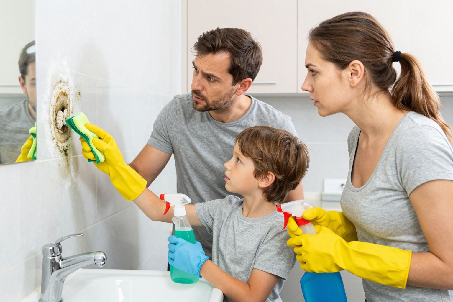 A penész eltávolítása csökkentheti a meddőség kockázatát.