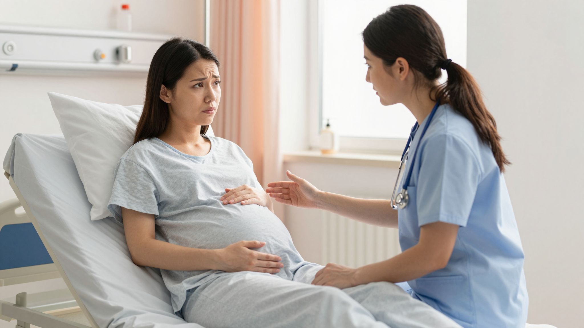 Azonnal tárcsázd orvosodat, ha elfolyt a magzatvíz!