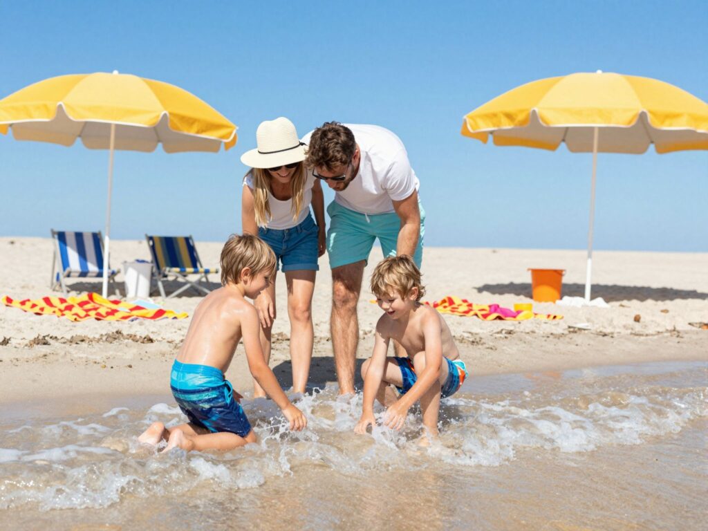 Biztonságban a strandon: a legfontosabb szabályok gyerekekkel a vízparton
