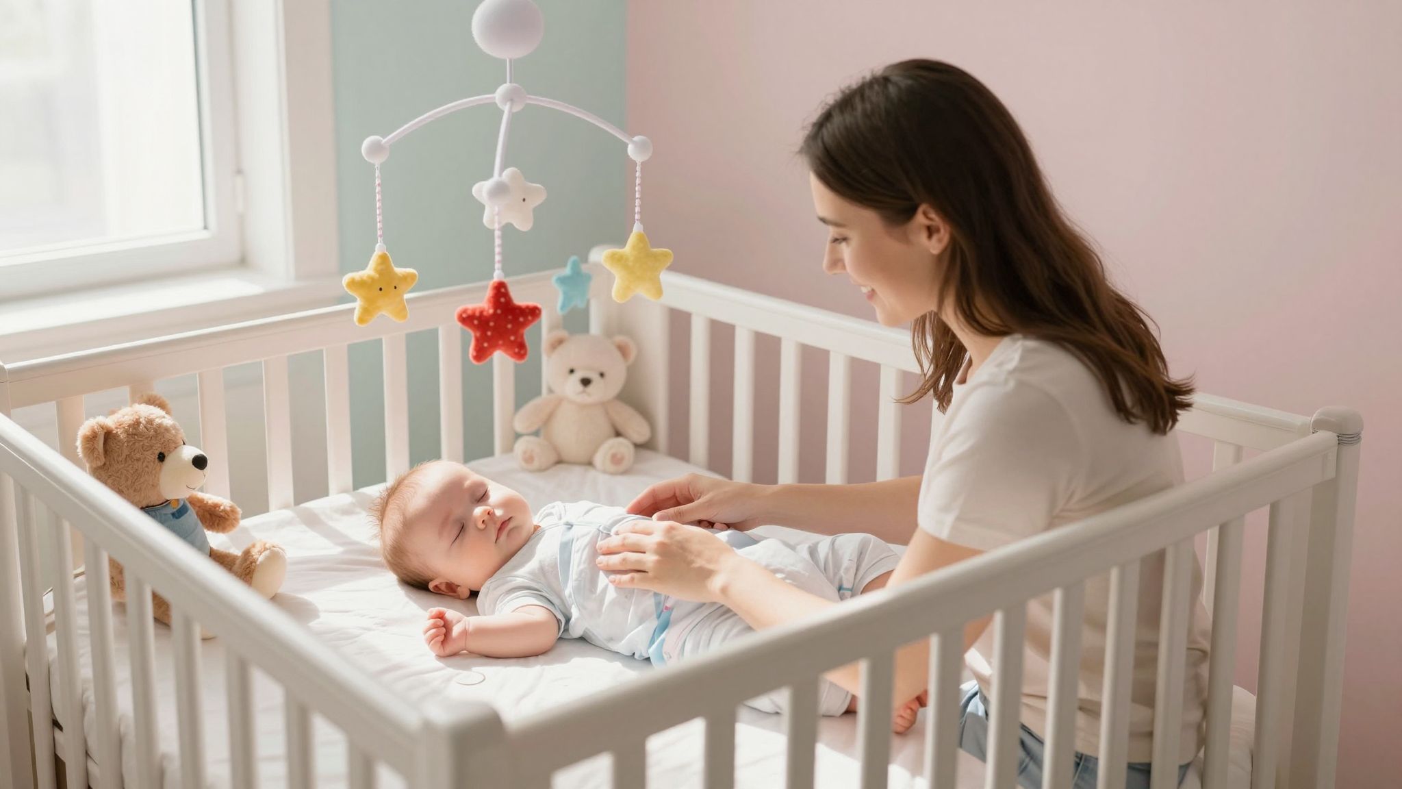 Az önálló elalvás csökkentheti az éjszakai felébredéseket.