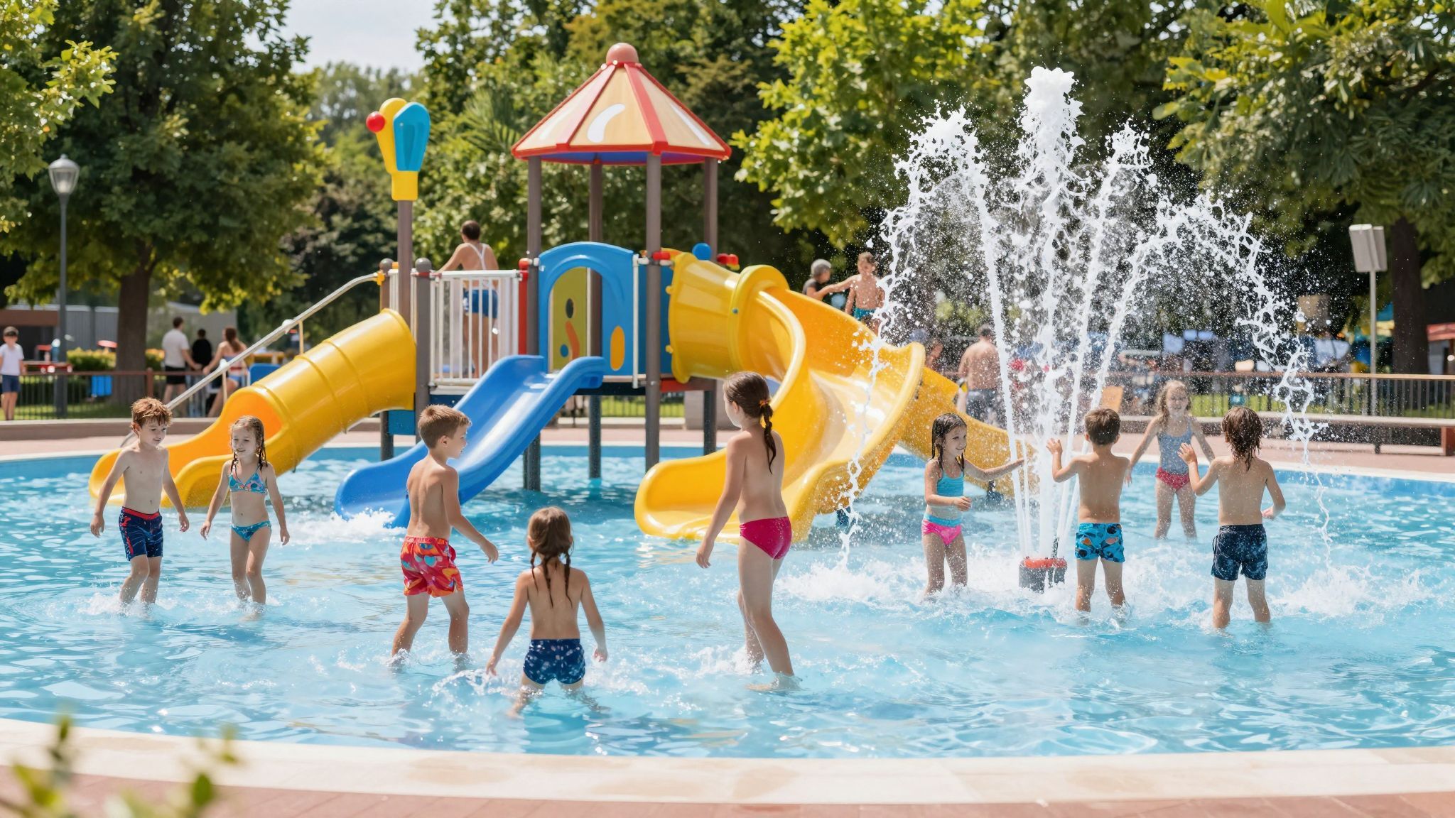 Budapesten sok vizes játszótér várja a felfrissülni vágyókat.