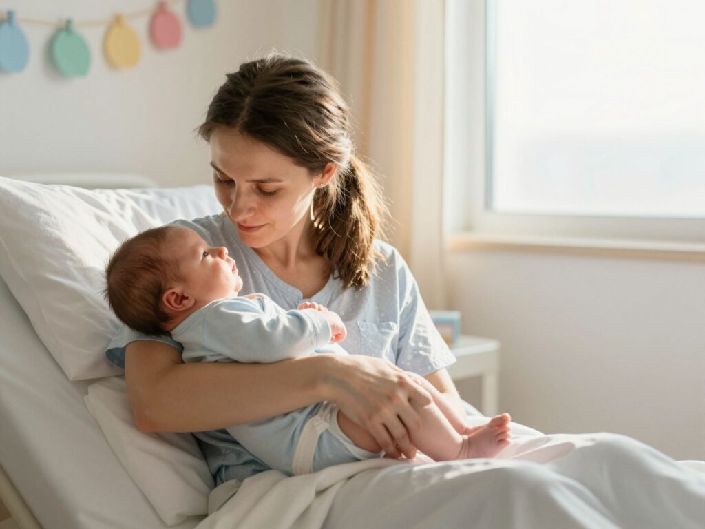 Császármetszés vagy természetes szülés? Így hat a baba bélflórájára a kezdet