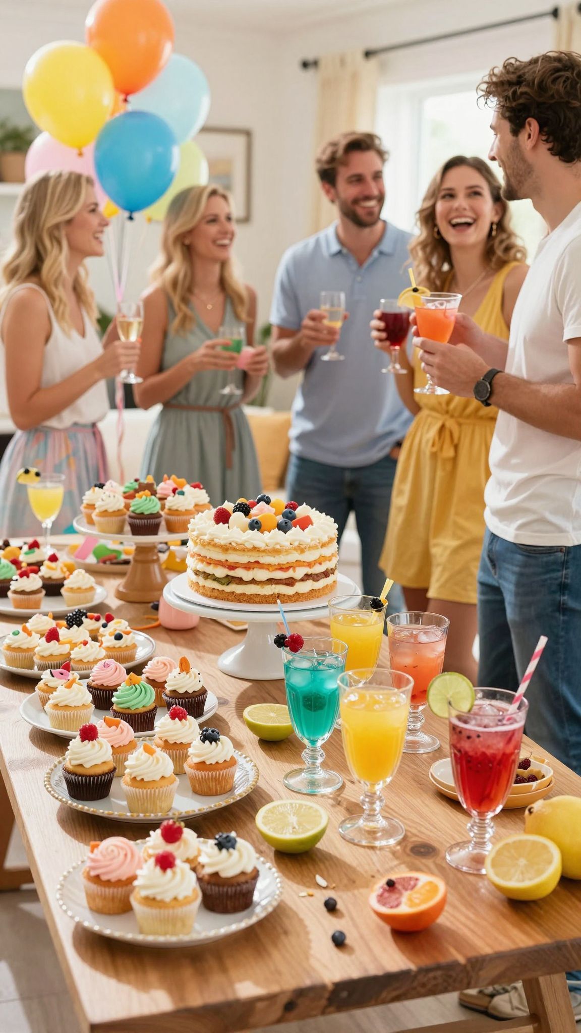 Édes desszertek és különleges italok varázsolják el a vendégeket.