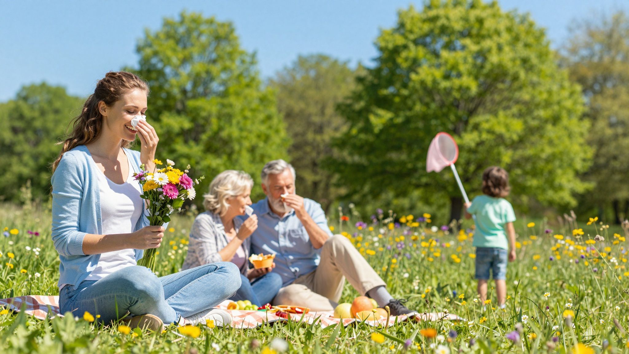 Az egészséges életmód csökkenti a parlagfű allergia tüneteit.