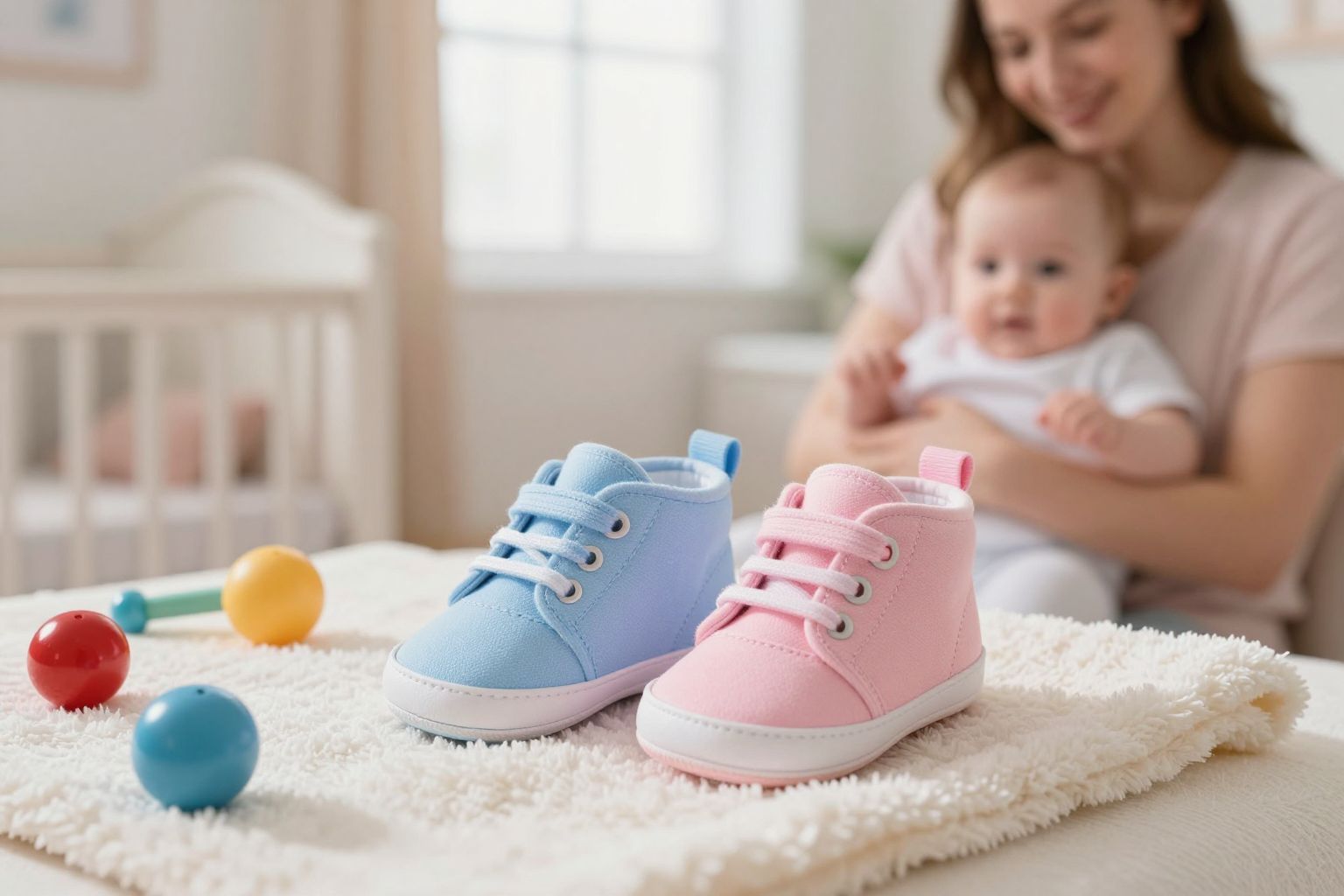 A babacipőknél a megfelelő méret kulcsfontosságú a fejlődéshez.