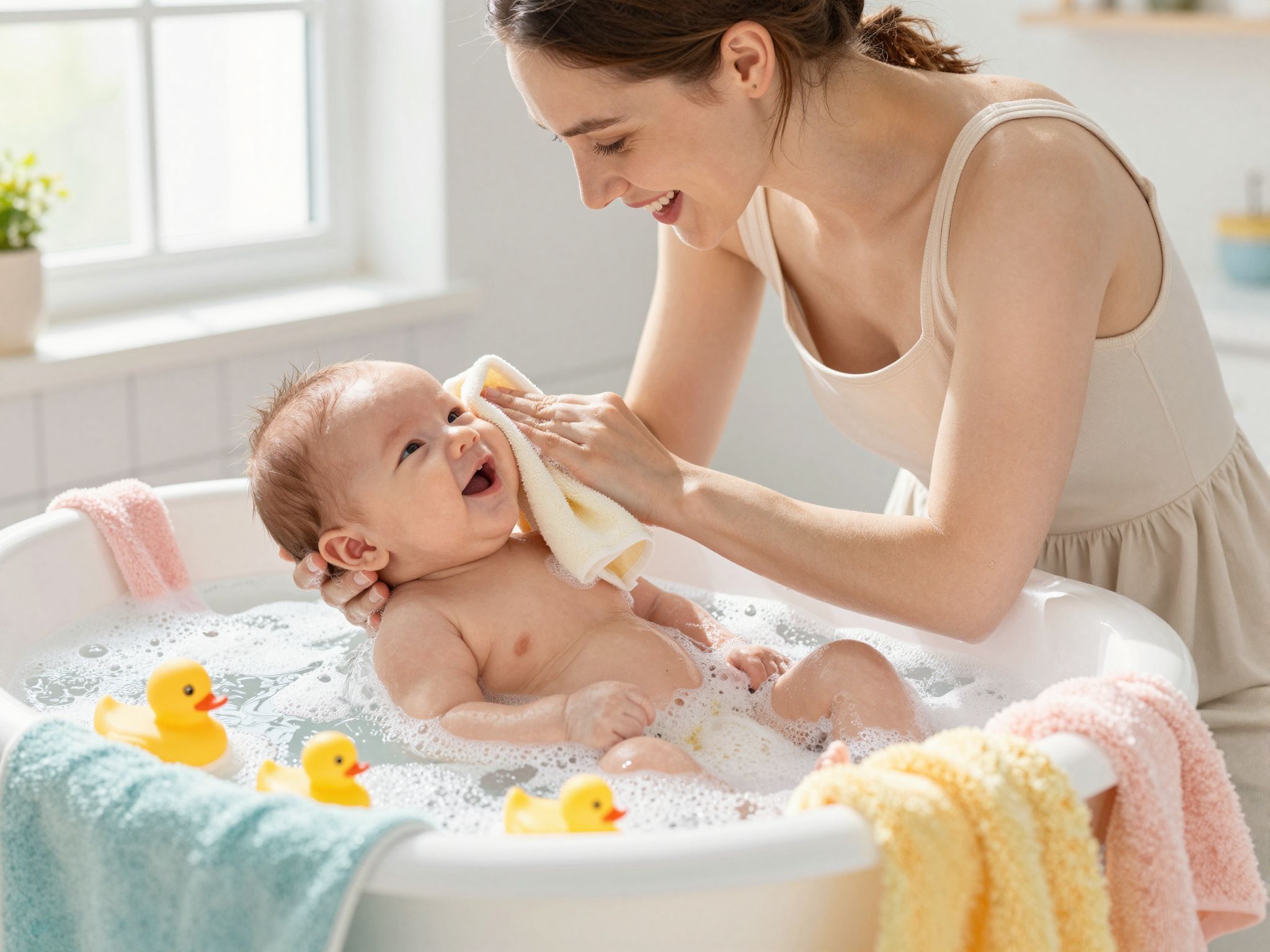 A víz hőmérséklete kulcsfontosságú a baba kényelme szempontjából.