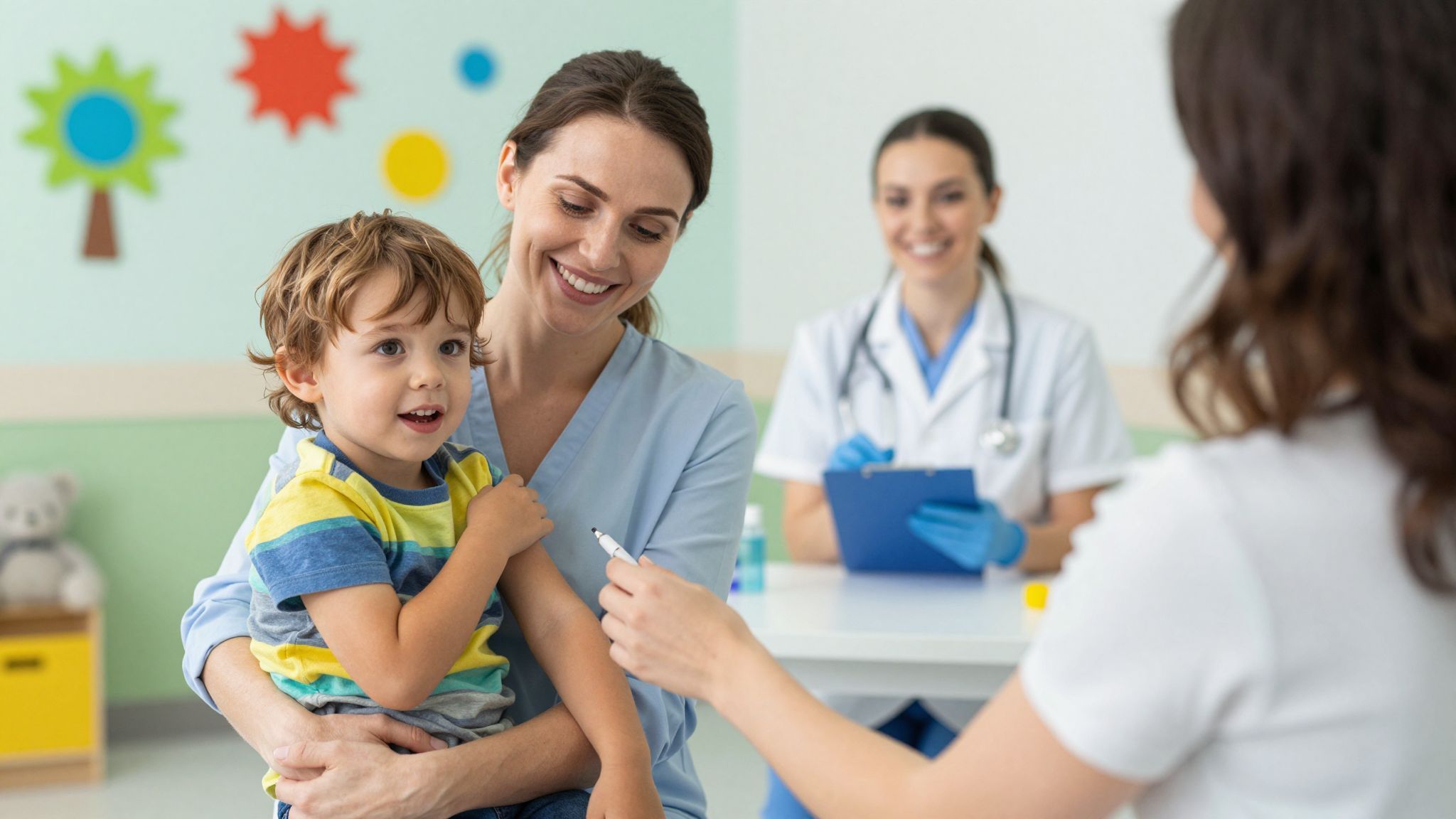 Készítsenek elő játékokat az oltás napjára való megnyugtatáshoz!