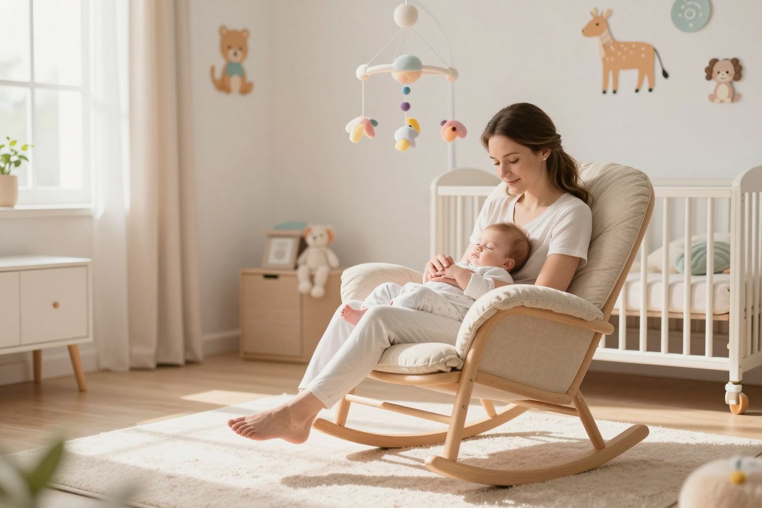 A babák alvásproblémái gyakran átmenetiek és kezelhetők.