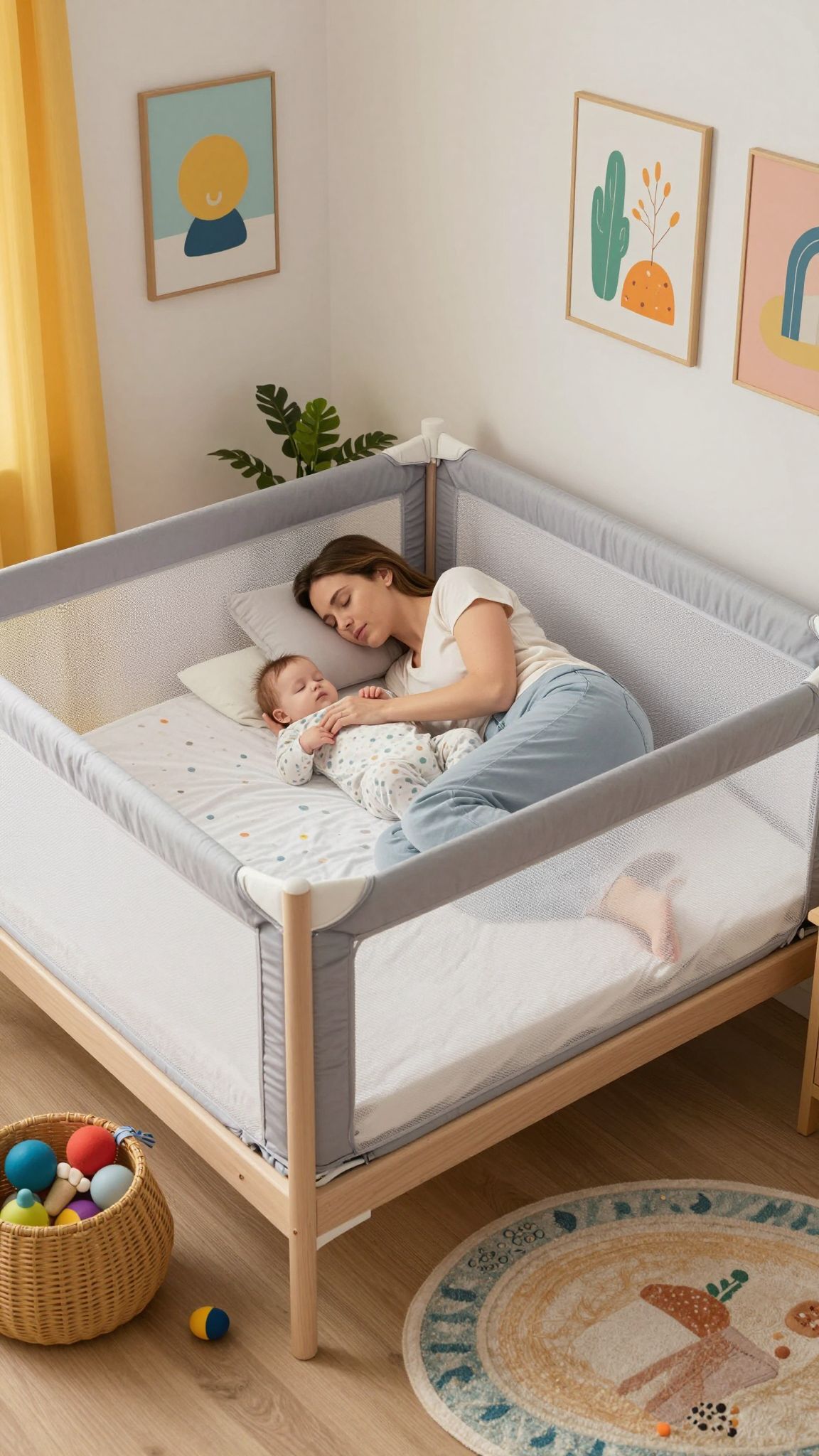 A biztonságos együttalvás csökkentheti a hirtelen halál kockázatát.