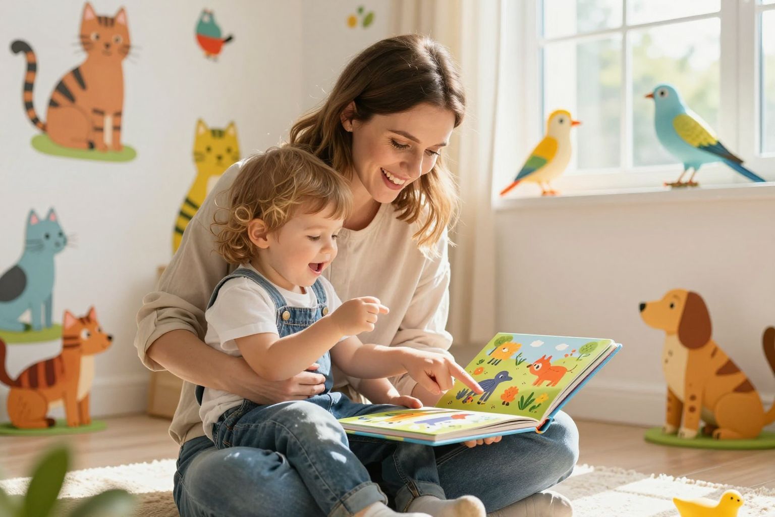 A mondókák fejlesztik a gyermekek nyelvi készségeit.