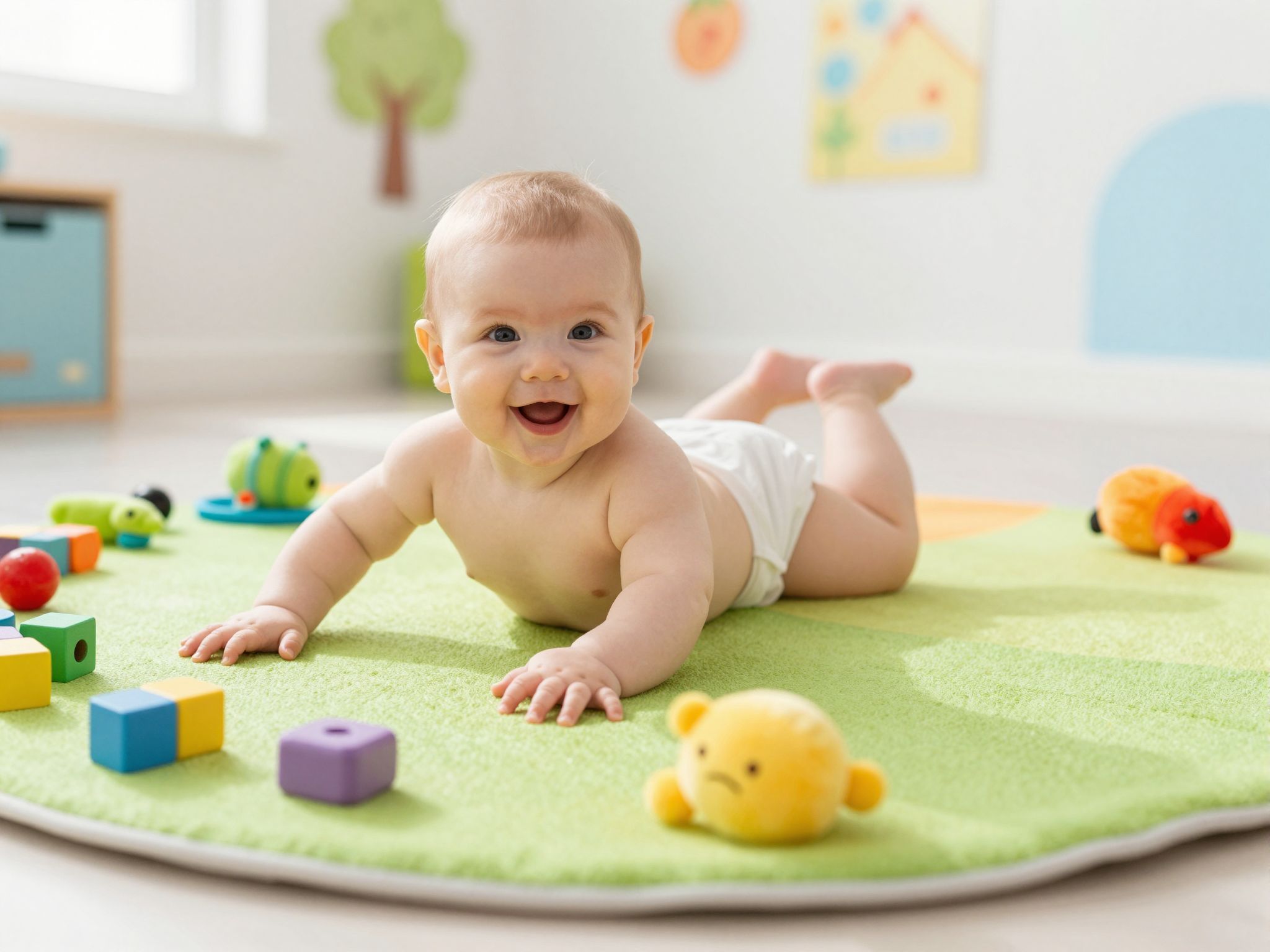 A hason fekvés erősíti a nyaki és hátizmot.