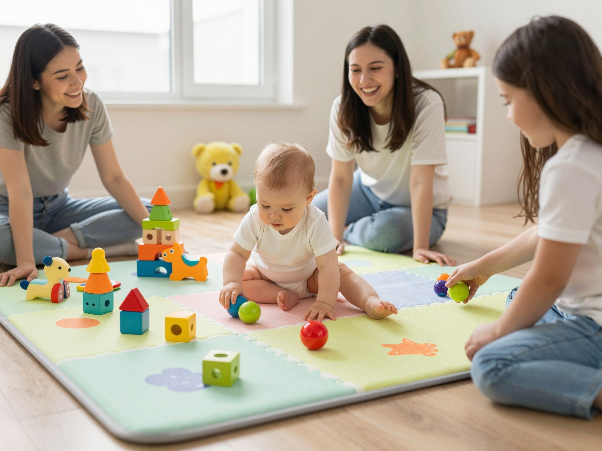 A zene és színek serkentik a babák fejlődését.