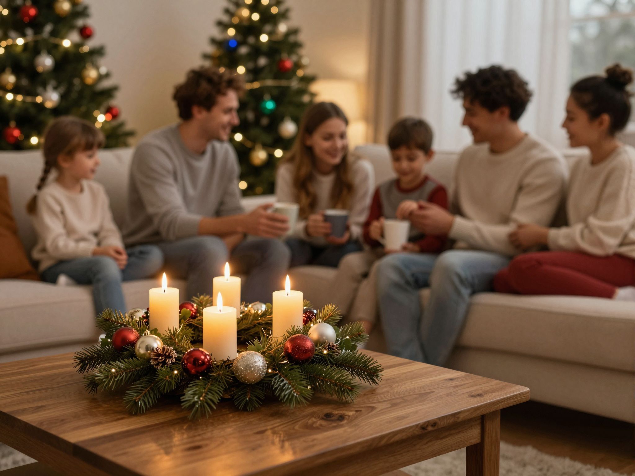 Az adventi gyertyagyújtás a remény és várakozás szimbóluma.