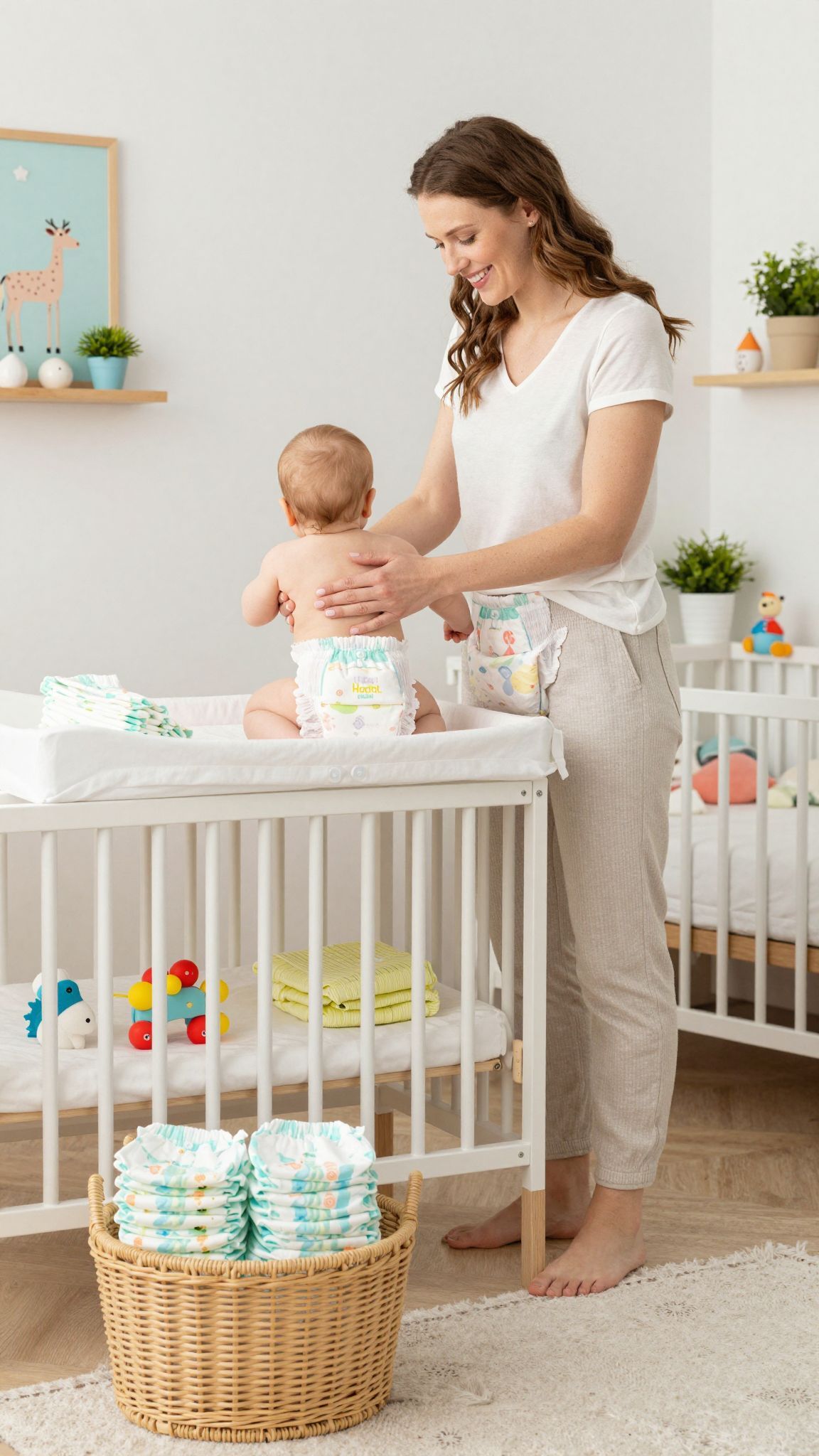 A mosható pelenkák csökkentik a hulladéktermelést és költségeket.