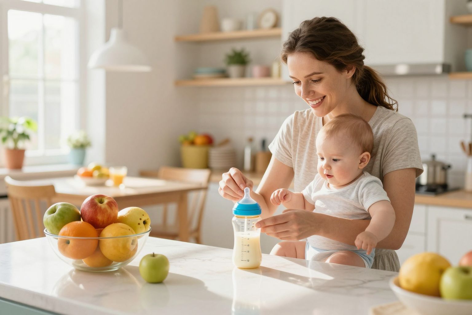 A tápszeres táplálás ugyanolyan tápláló, mint a szoptatás.