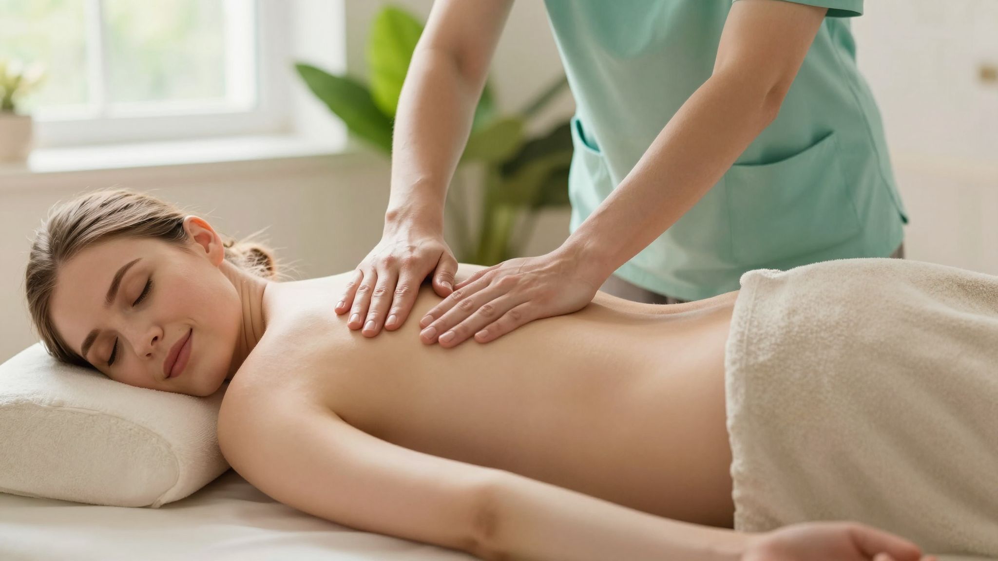 A várandósság alatti masszázs enyhítheti a hátfájást.